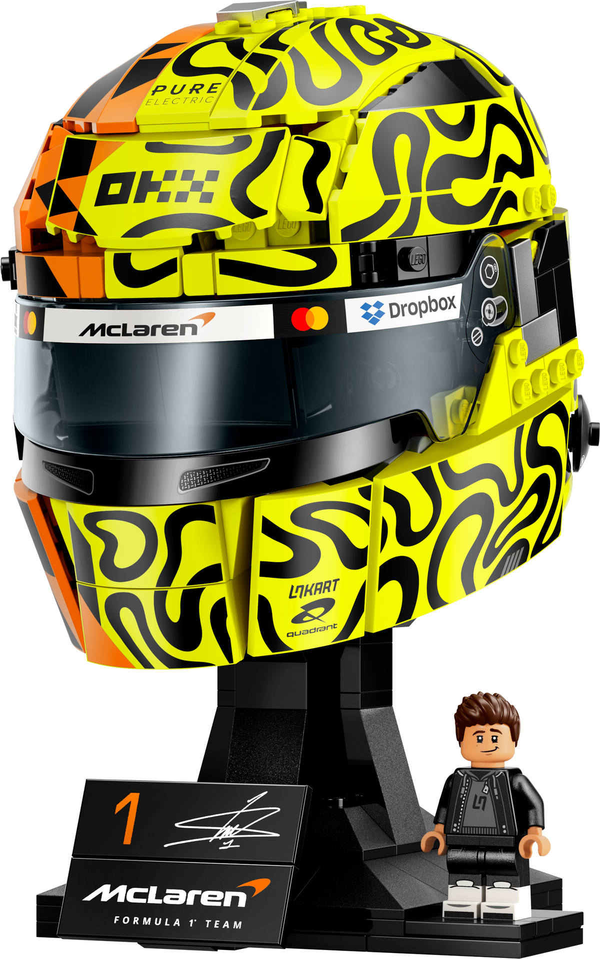 McLaren Mastercard F1® Team: Casco de Lando Norris