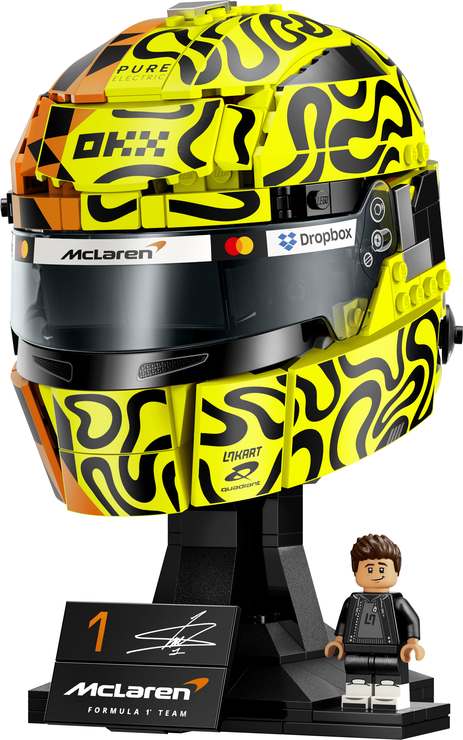 McLaren Mastercard F1® Team: Casco de Lando Norris