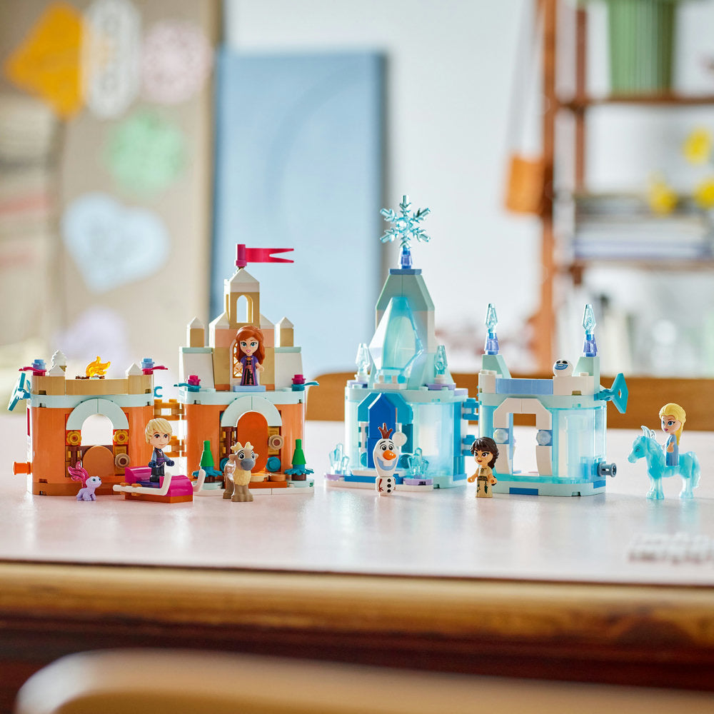 Mini Castillo de Arendelle y Palacio de Hielo de Elsa