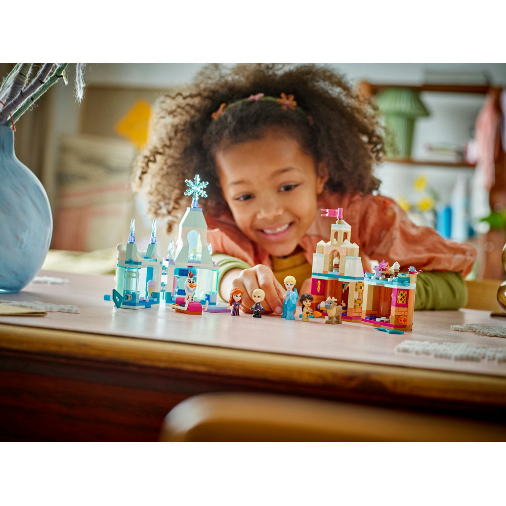 Mini Castillo de Arendelle y Palacio de Hielo de Elsa