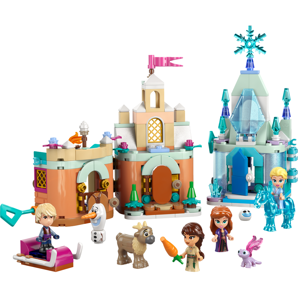 Mini Castillo de Arendelle y Palacio de Hielo de Elsa