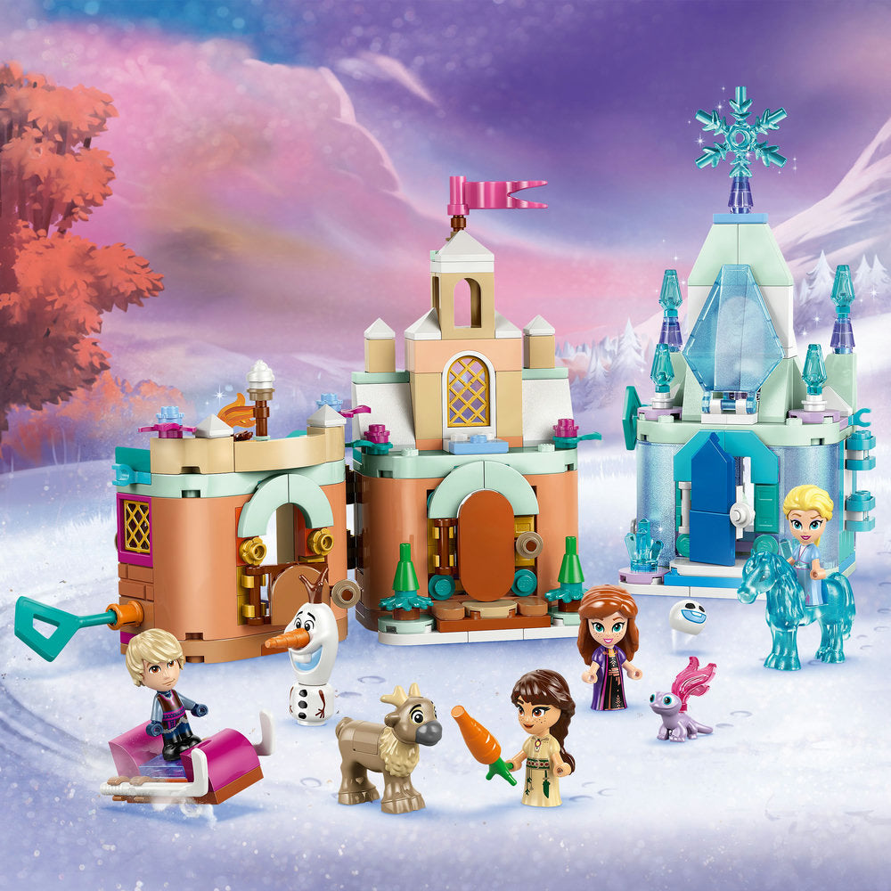 Mini Castillo de Arendelle y Palacio de Hielo de Elsa