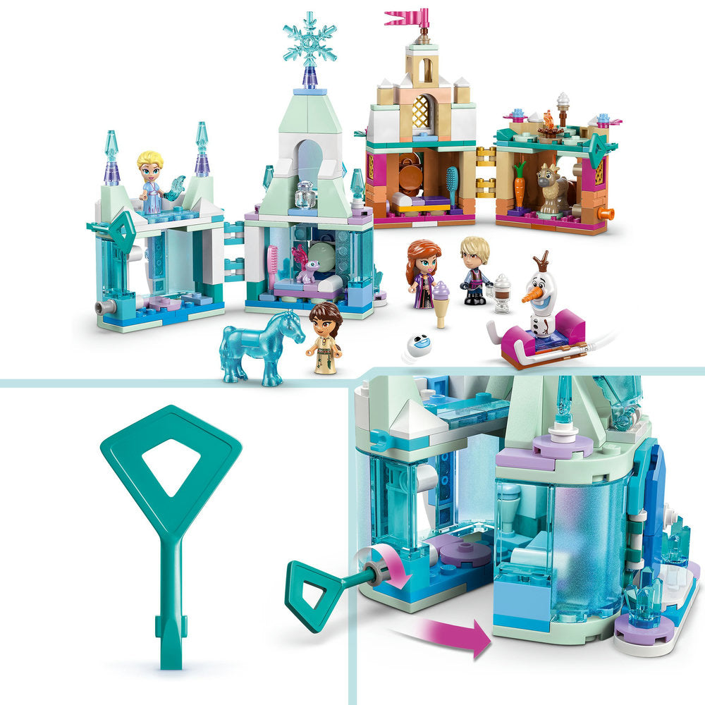 Mini Castillo de Arendelle y Palacio de Hielo de Elsa