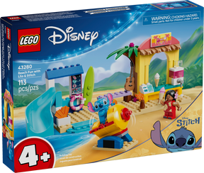 Diversión en la Playa con Lilo y Stitch