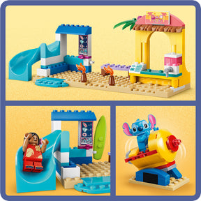 Diversión en la Playa con Lilo y Stitch