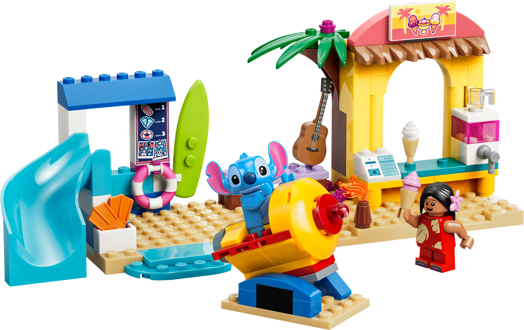 Diversión en la Playa con Lilo y Stitch