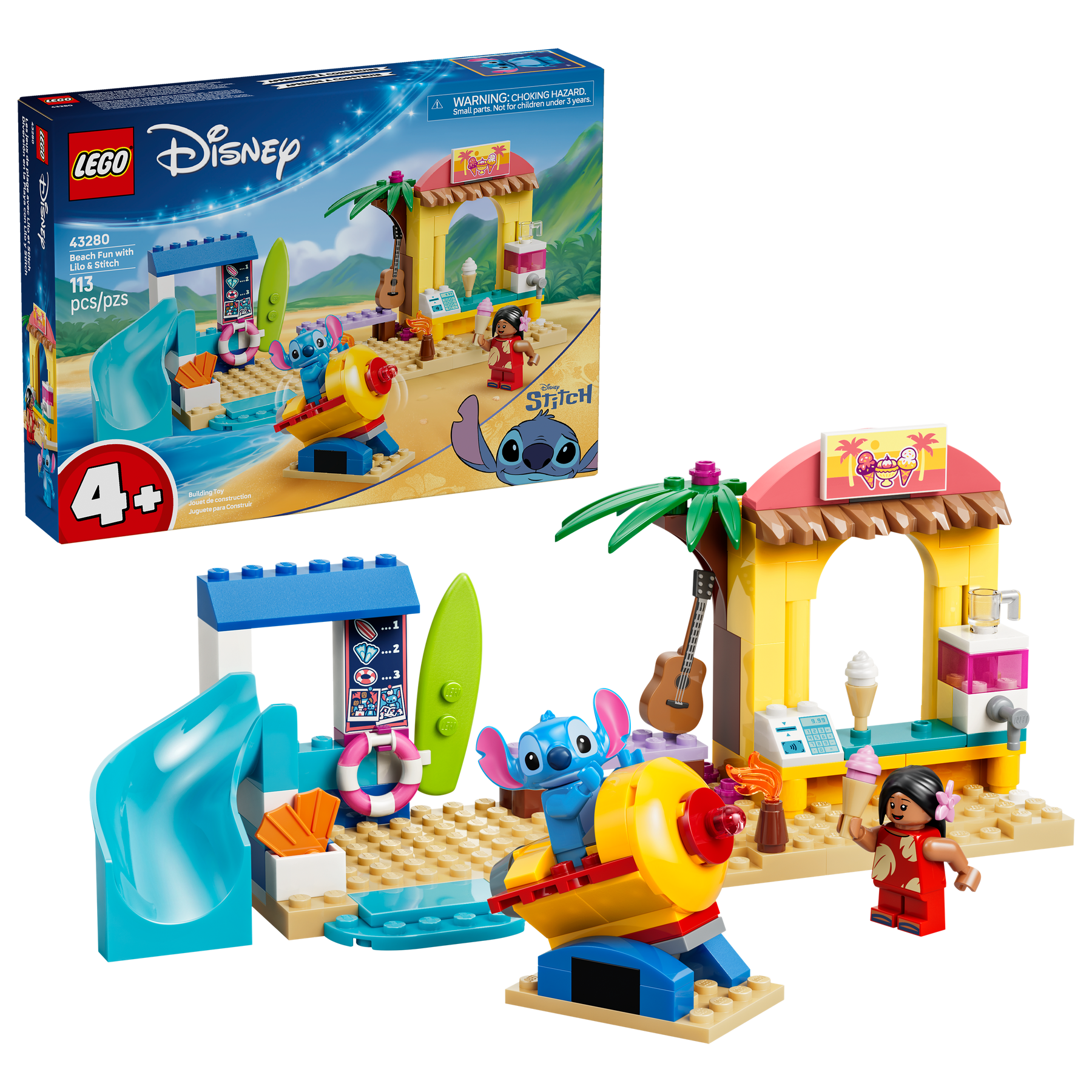 Diversión en la Playa con Lilo y Stitch