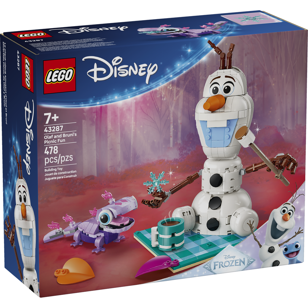 Divertido Pícnic de Olaf y Bruni