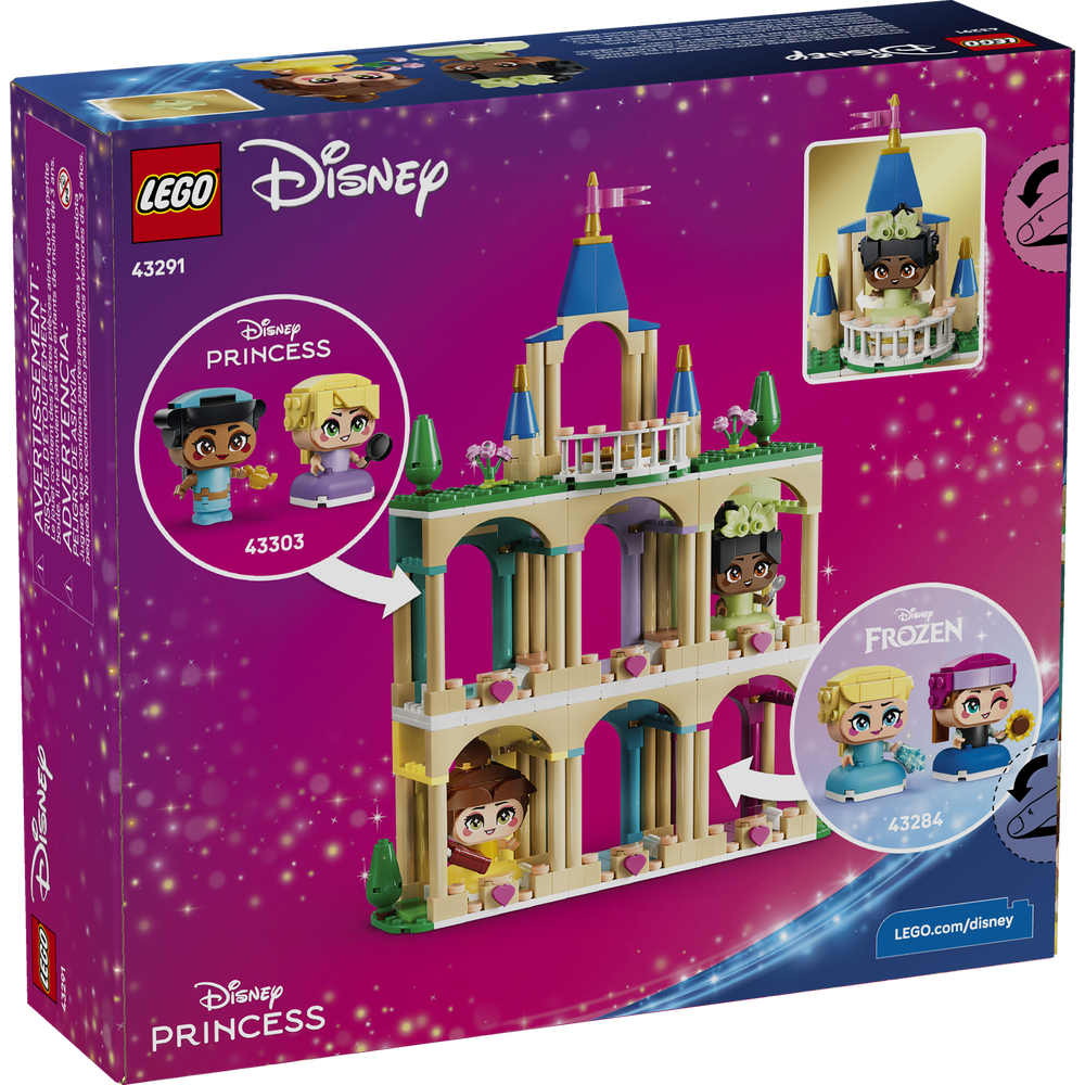 Mini Bella y Tiana con Castillo