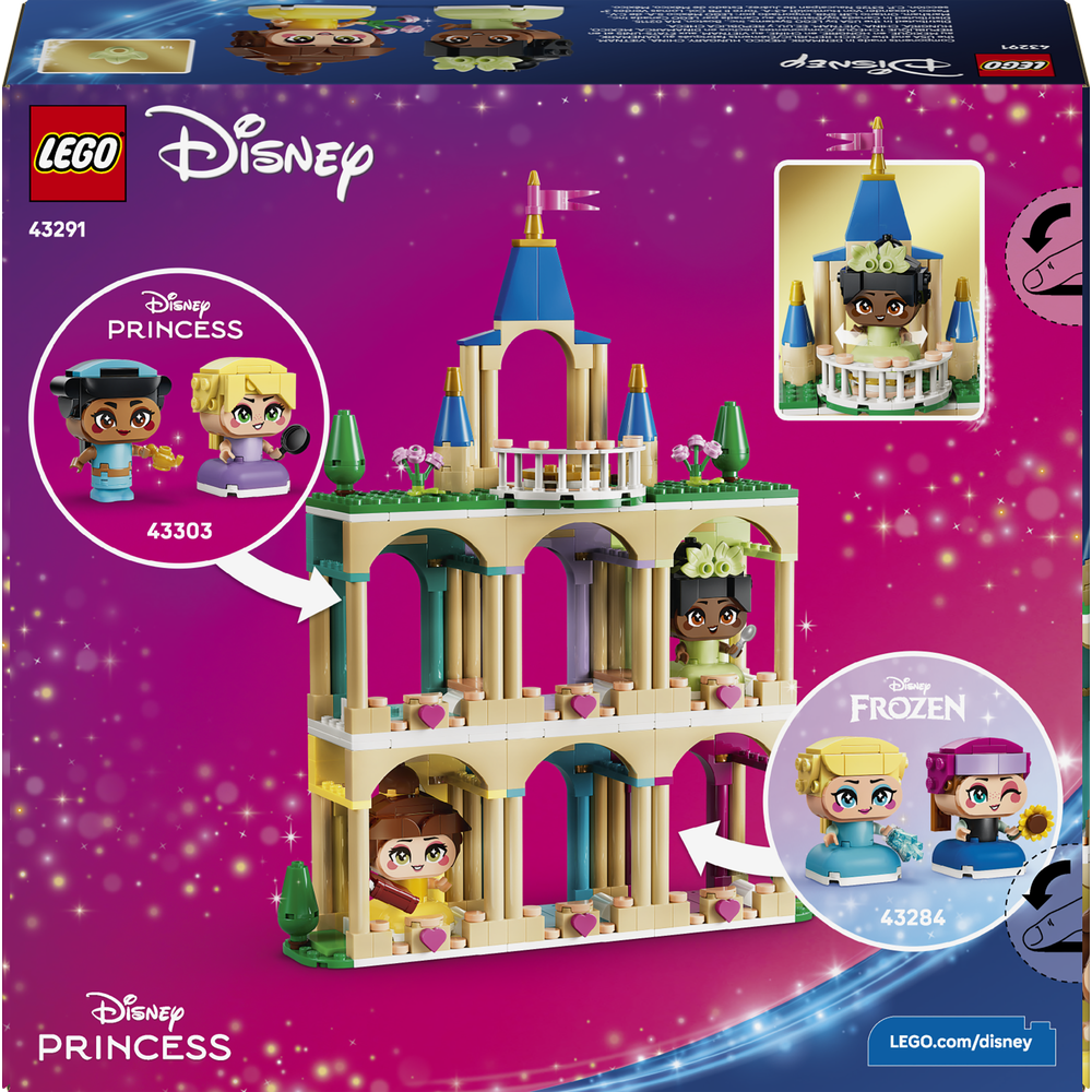 Mini Bella y Tiana con Castillo