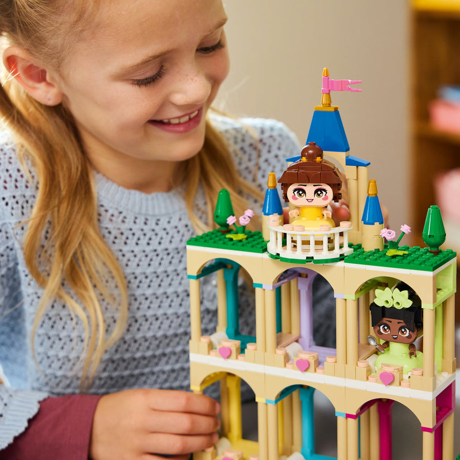 Mini Bella y Tiana con Castillo
