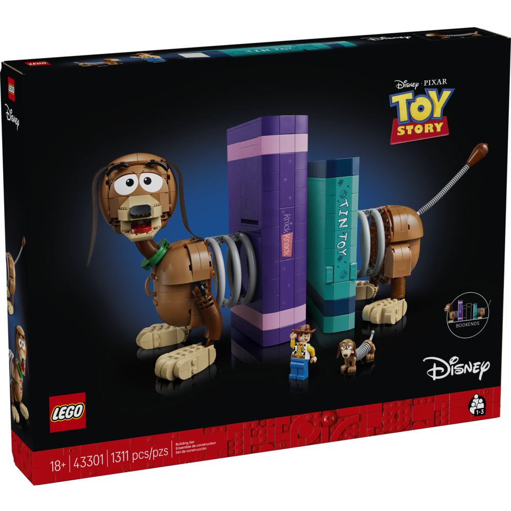 Toy Story: Sujetalibros de Slinky