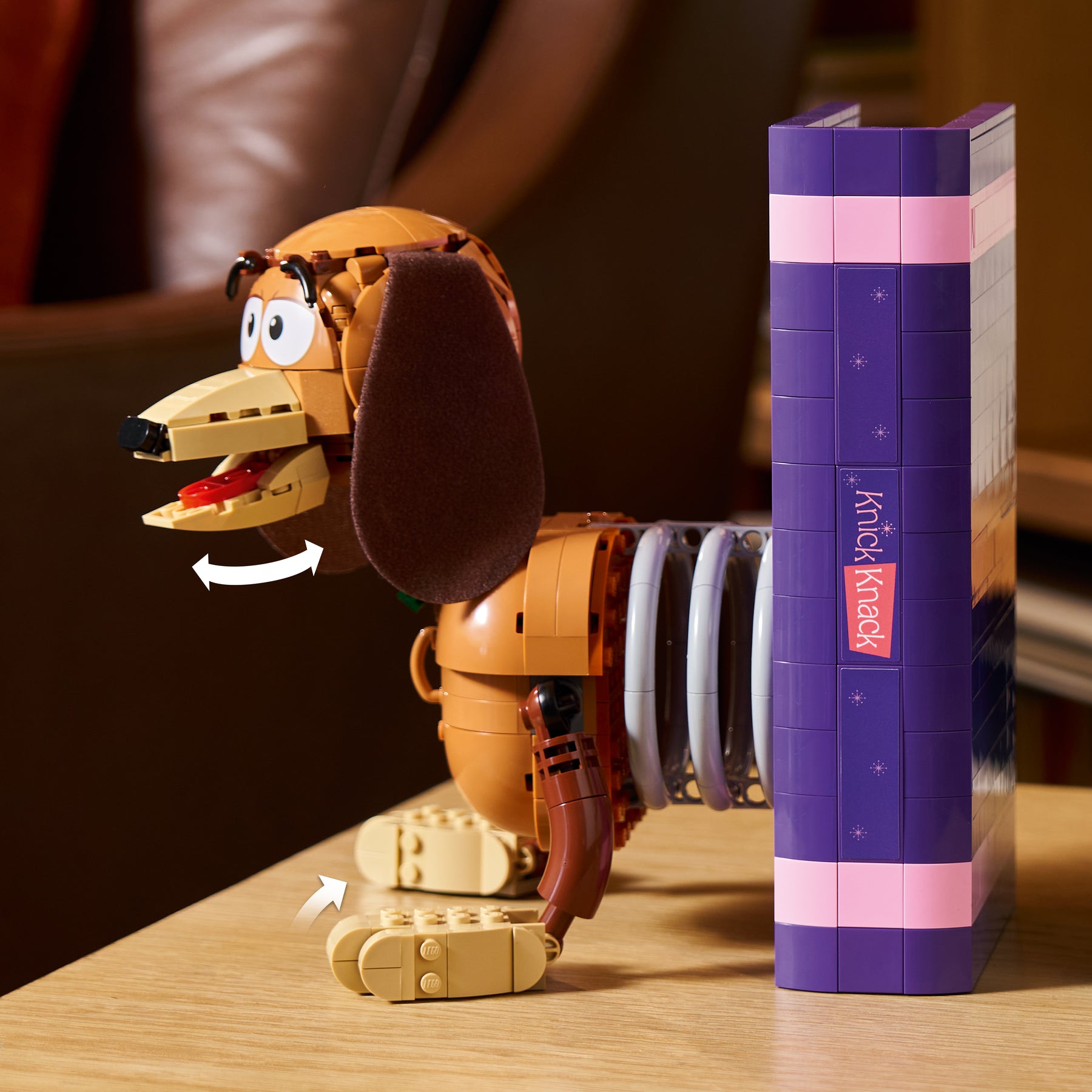 Toy Story: Sujetalibros de Slinky