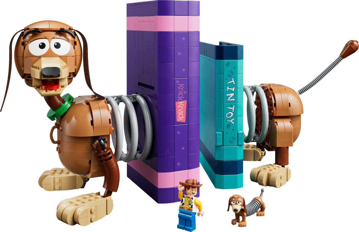 Toy Story: Sujetalibros de Slinky