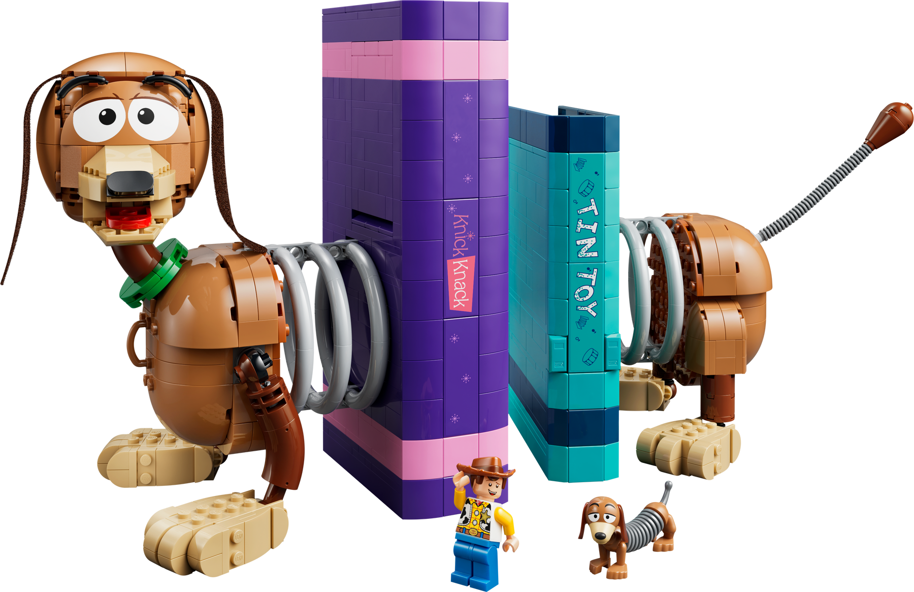Toy Story: Sujetalibros de Slinky