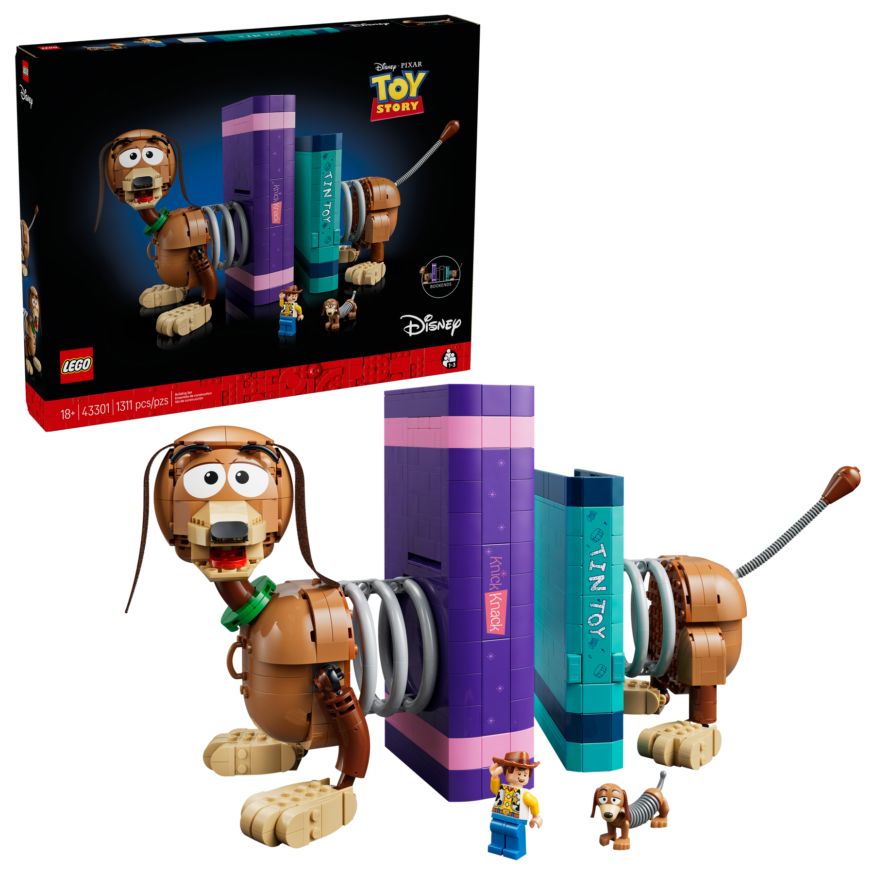 Toy Story: Sujetalibros de Slinky