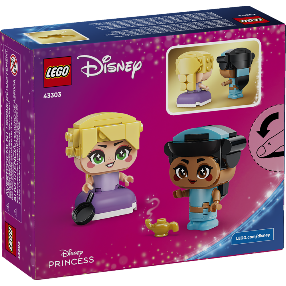 Mini Jasmine y Rapunzel