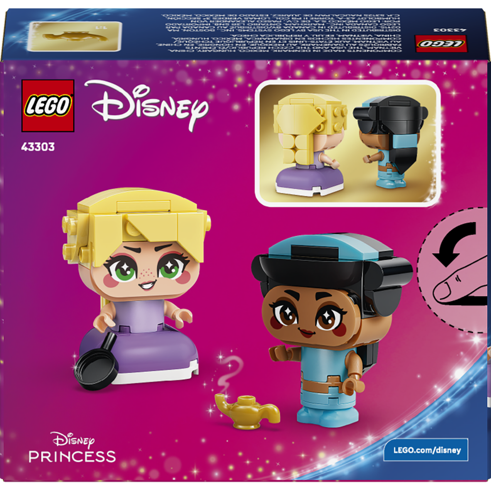 Mini Jasmine y Rapunzel