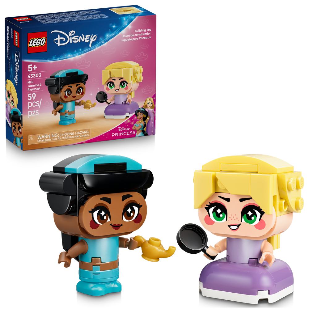 Mini Jasmine y Rapunzel