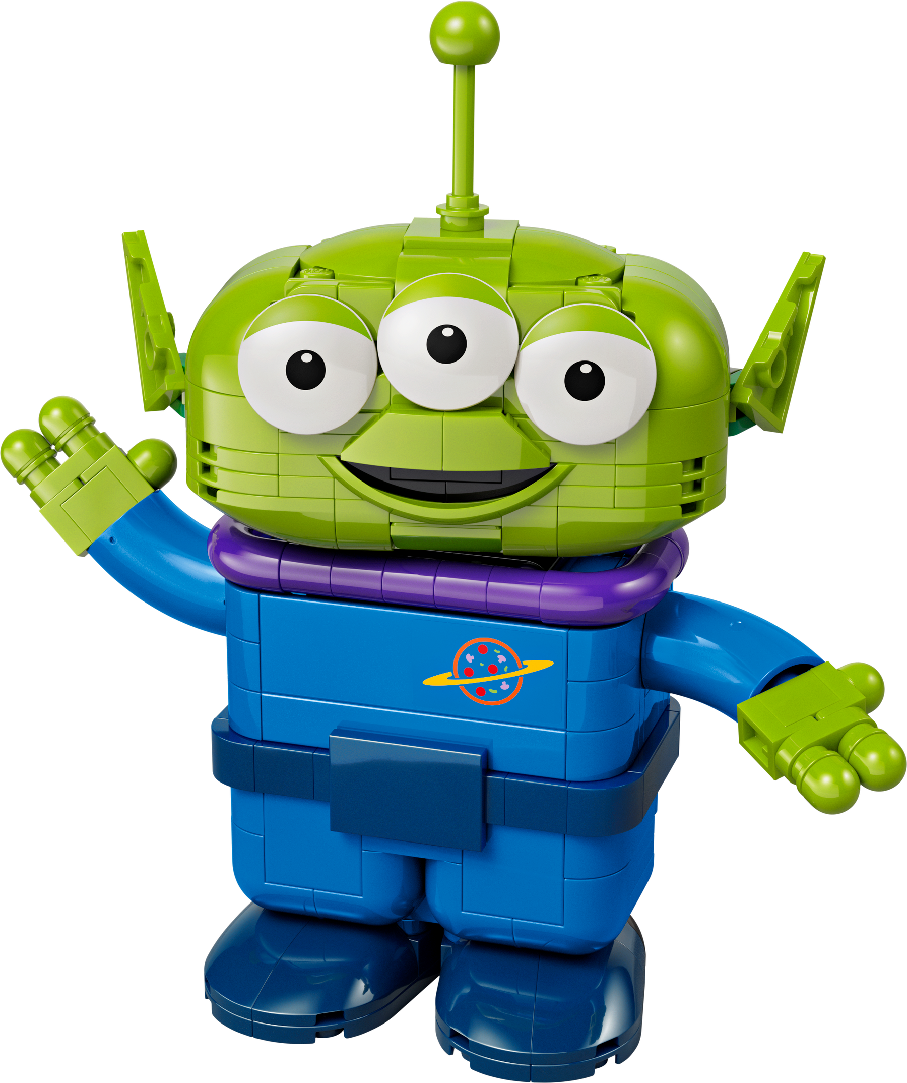 Marcianito con Cohete de Pizza Planet