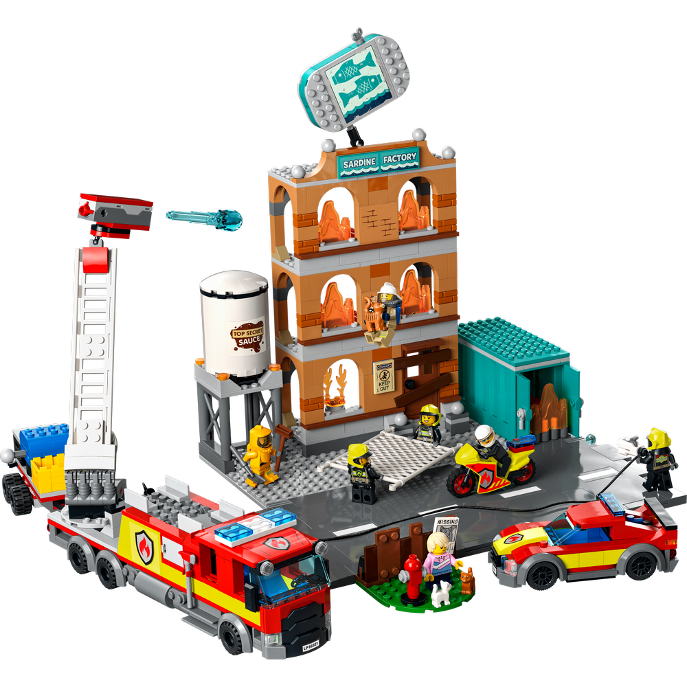Lego City 60321-Bomberos