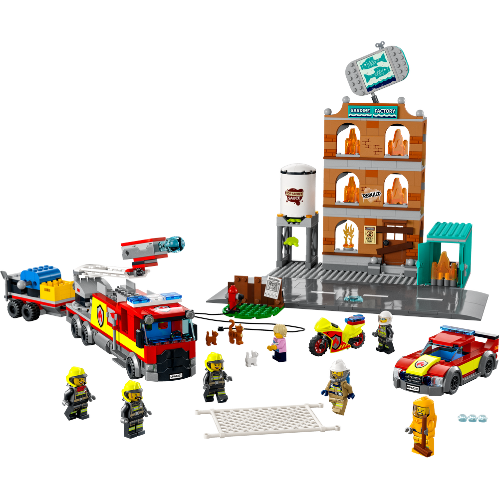 Lego city top bomberos 2019