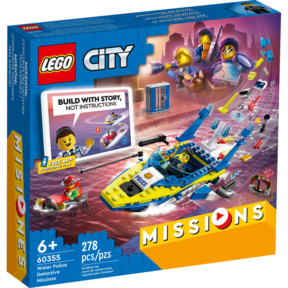 Misiones de Investigacion de la Policia Acuatica 60355 LEGO City