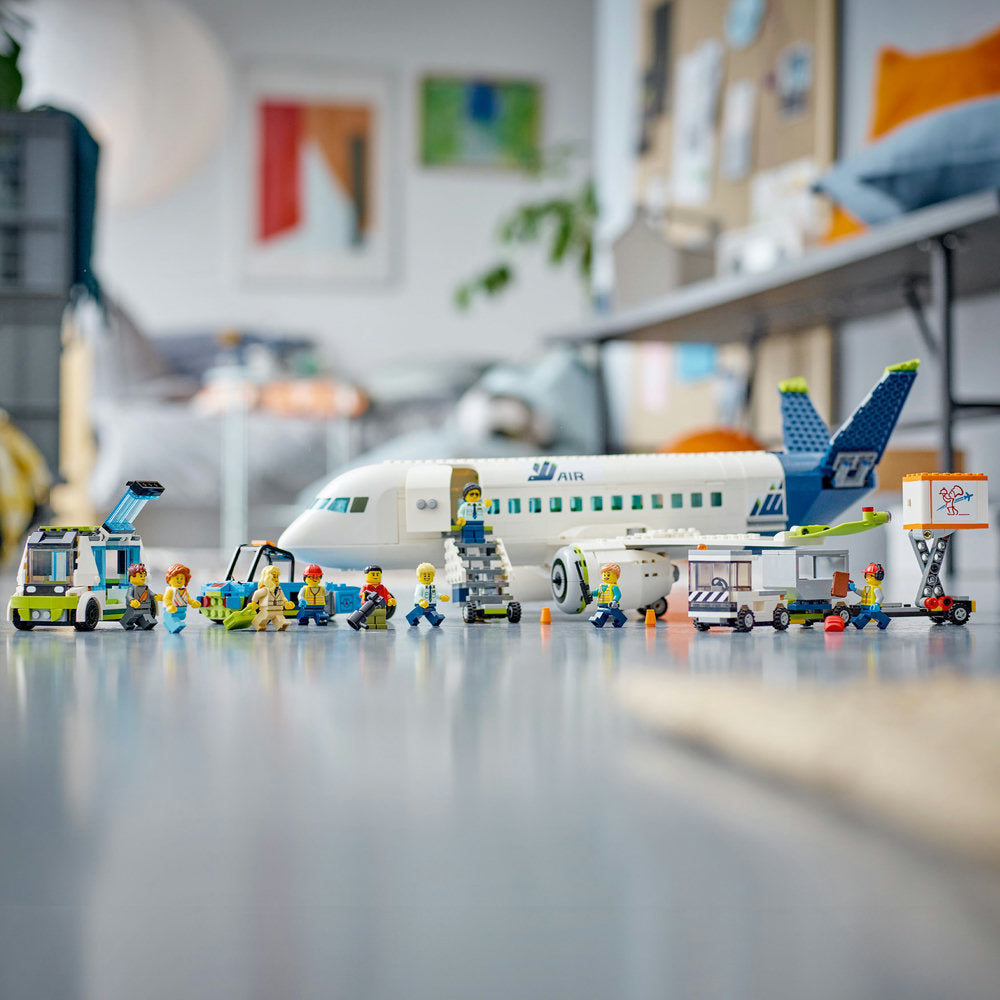 LEGO 60262 Avión de pasajeros del aeropuerto de la ciudad