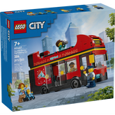 Autobús Turístico Rojo de Dos Plantas