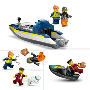 Lego lancha policia online