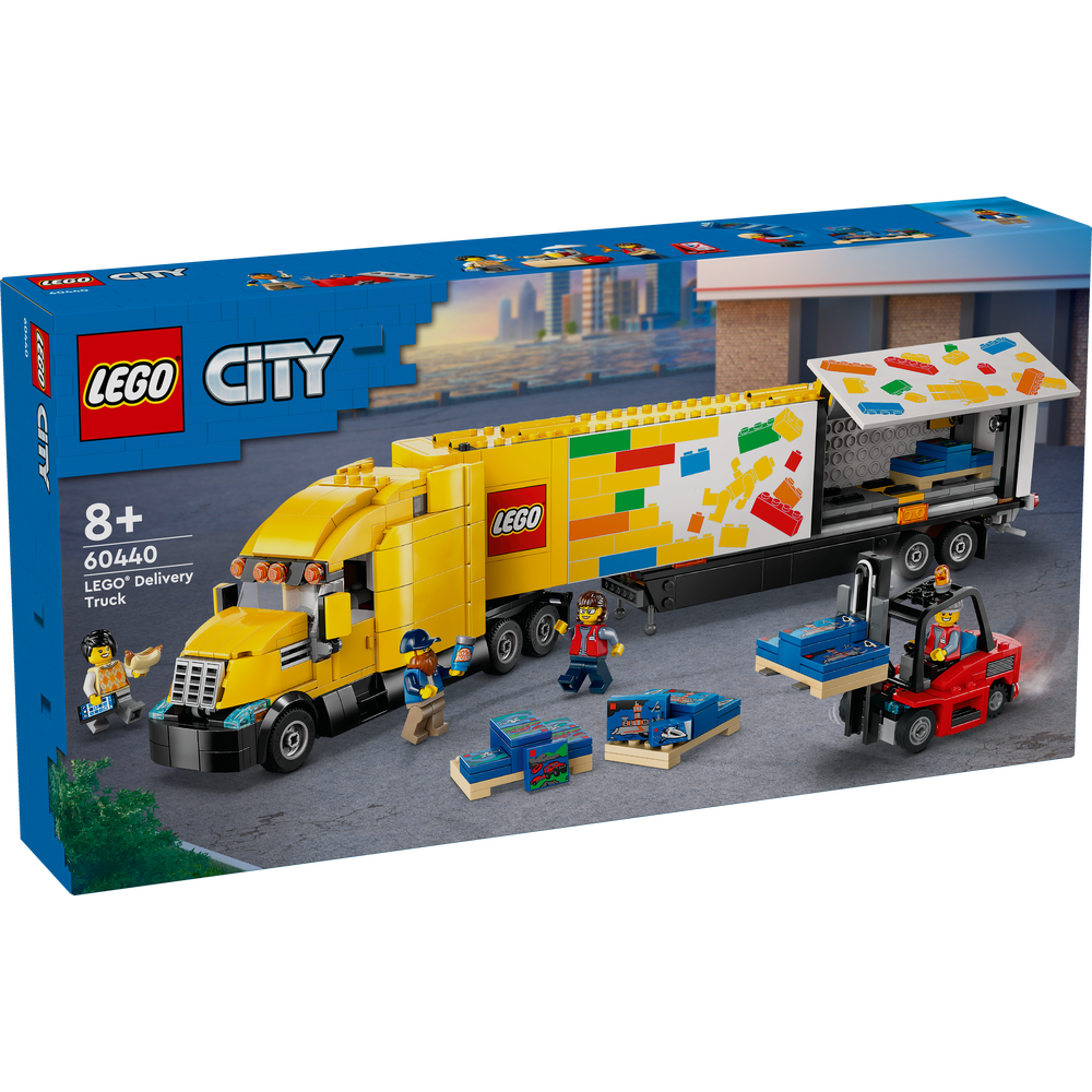 Camión de Reparto Amarillo