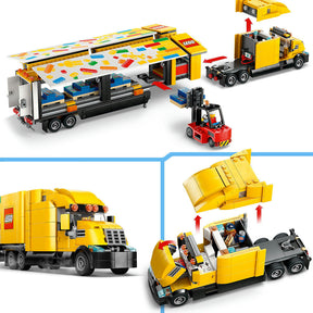 Camión de Reparto Amarillo