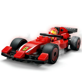 Parada en Boxes de F1® y Equipo de Mecánicos con Coche Ferrari