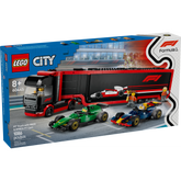 Camión de F1® con Coches de F1® RB20 y AMR24