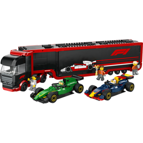 Camión de F1® con Coches de F1® RB20 y AMR24