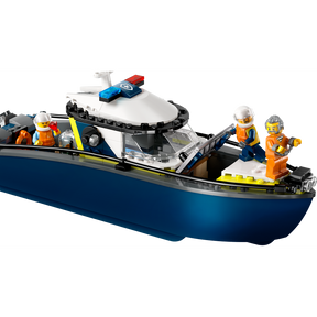 Persecución en Barco de Policía
