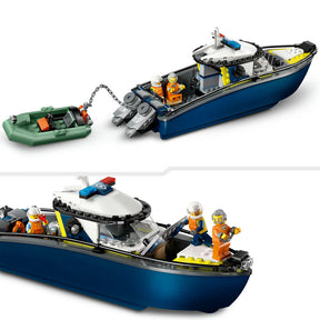 Persecución en Barco de Policía