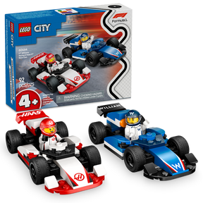 Coches de F1® Williams Racing y Haas F1®