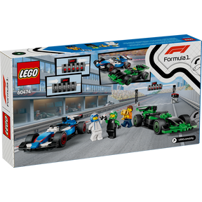 Parrilla de F1® con Coches de Carreras VCARB y Sauber