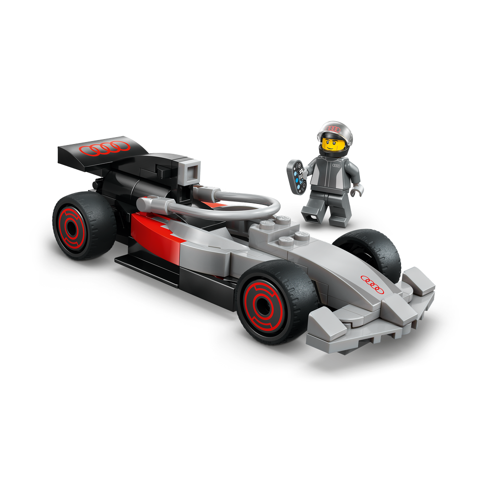 Camión de Exposición de F1® con Coche de Carreras Audi F1®