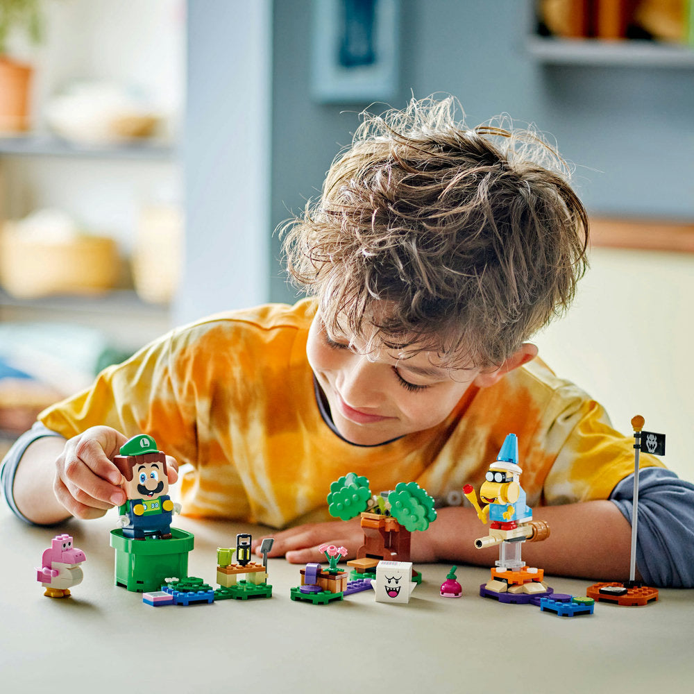 Combo Super Mario: Aventuras interactivas con LEGO® Luigi™ (71440) y Mario Kart™: Moto Yoshi (72031)