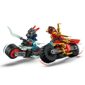Carrera Relámpago en Moto de Kai