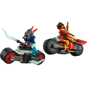 Carrera Relámpago en Moto de Kai