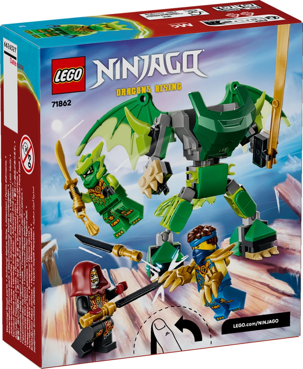 Pack de Combate: Meca Dragón de Lloyd