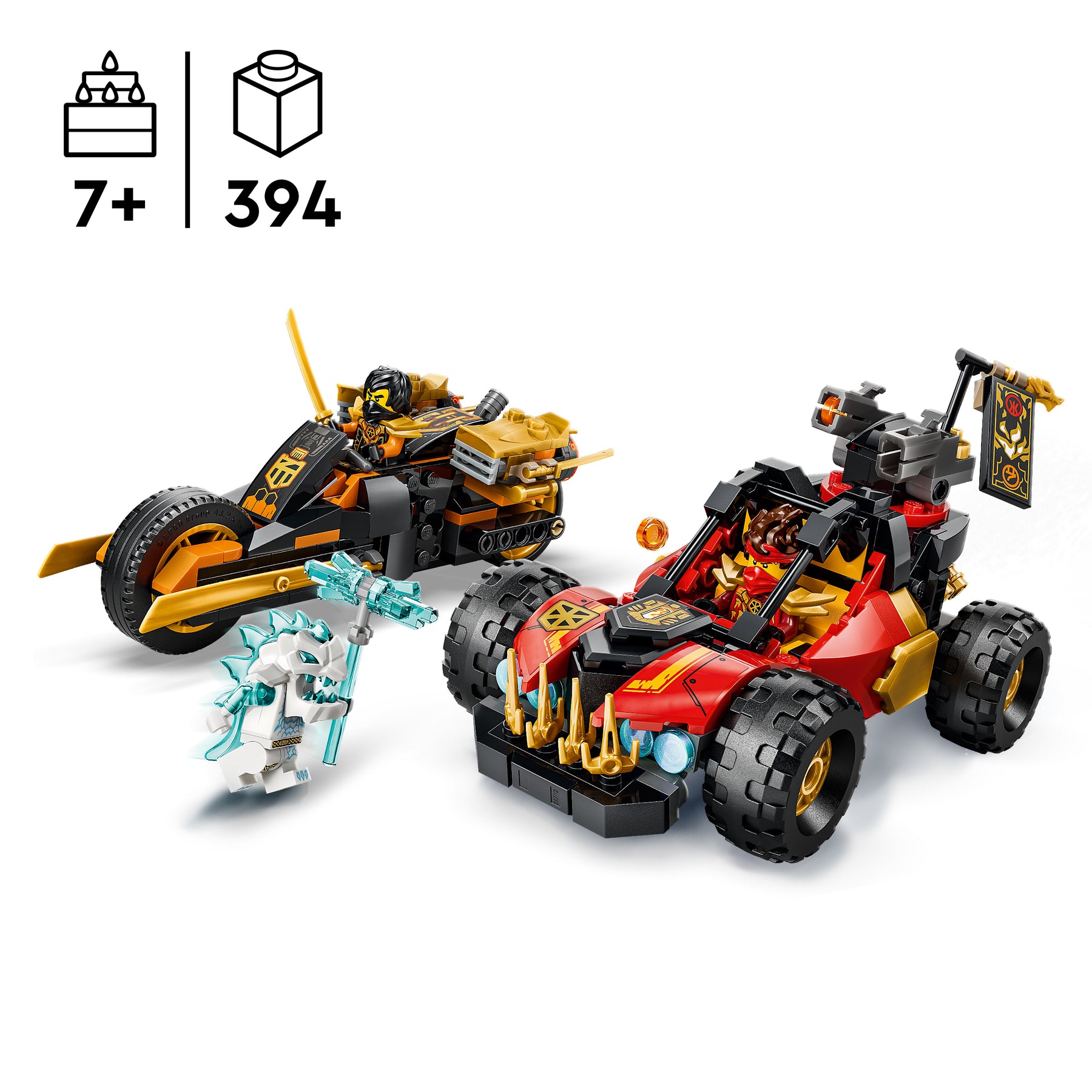 Vehículos Combinables de Kai y Cole