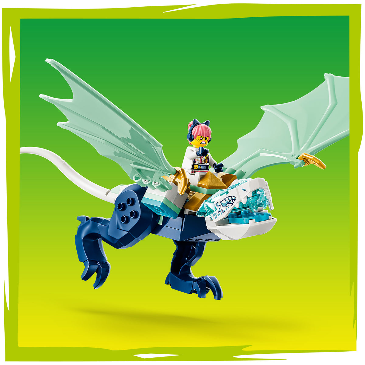 Batalla de Zane y el Dragón de Hielo