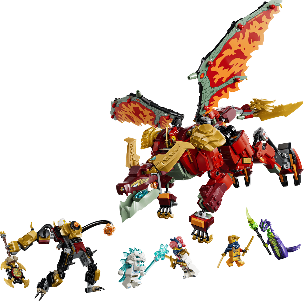 Meca Dragón Transformable de Wyldfyre