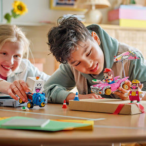 Combo Super Mario: Mario Kart™ – Wario y Rey Boo (72038) y Fiesta en la casa de Toad (72041)