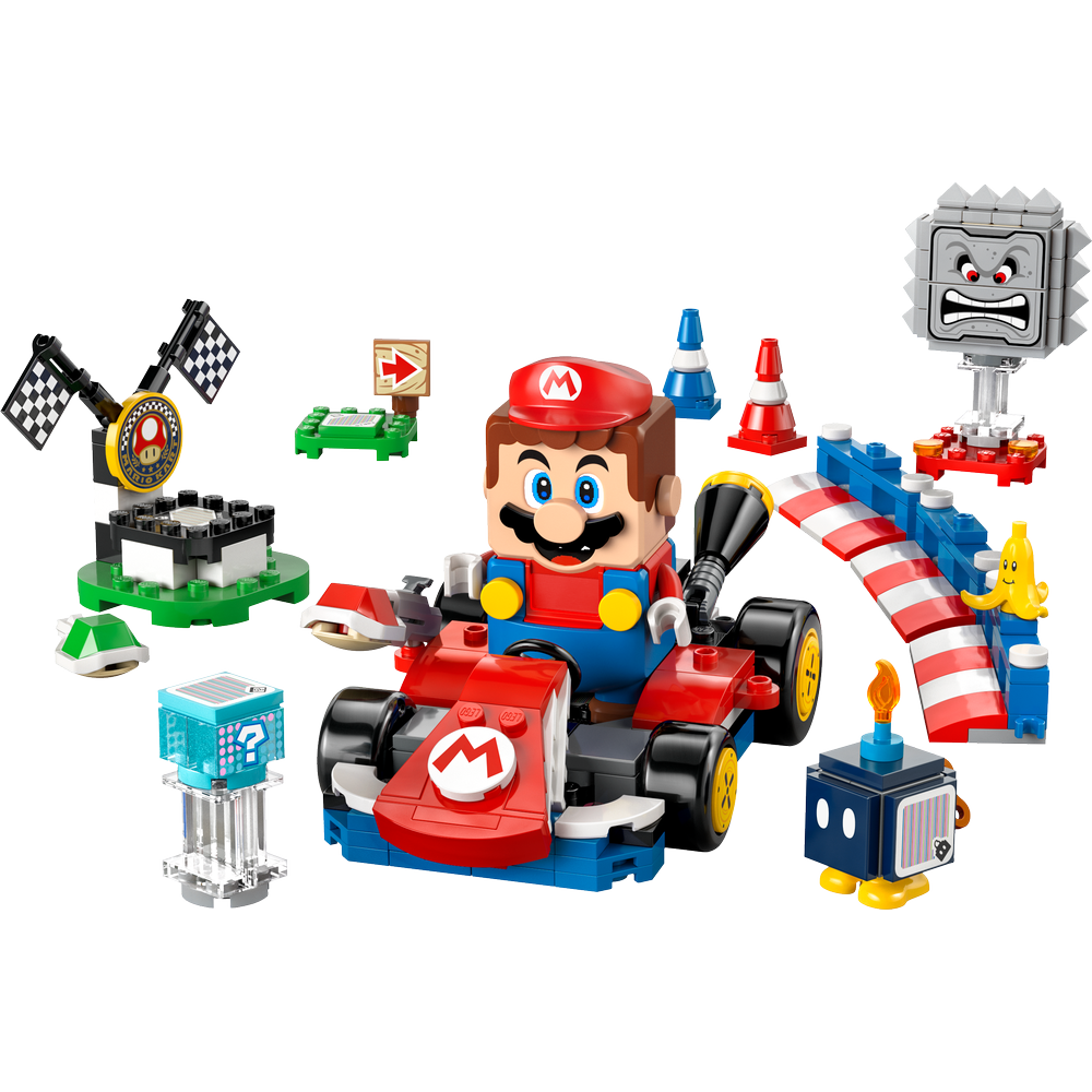 Mario Kart™ – LEGO® Mario™ interactivo y Kart estándar