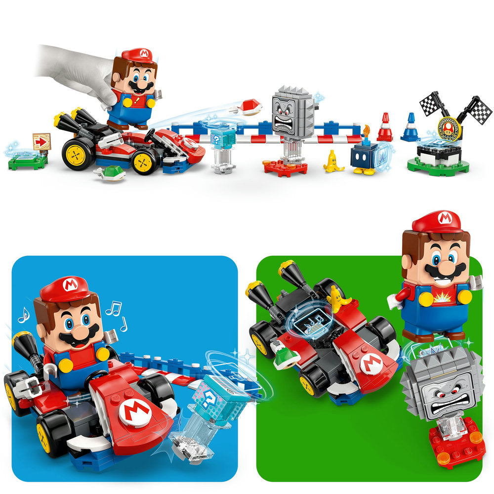 Mario Kart™ – LEGO® Mario™ interactivo y Kart estándar